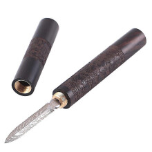 1Pcs Stainless Steel with Wooden Handle Puer Puerh Tea Knife Needle Professional Ice Pick Tea Cake Pick Tool for Breaking Prying Brick for Kitchen Bar