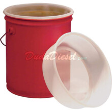 Duda Energy fs5:55u 5 gal EZ zeefinzet 55 micron voor emmer emmer filtering waterverf biodiesel Wvo Wmo plantaardige olie 12"""" lengte HDPE
