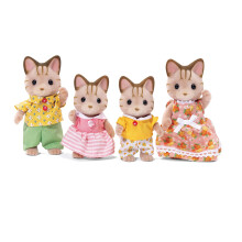 Calico Critters Sandy Cat Family Dolls Premium 3