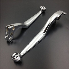 SMT-chrome jarrukytkimen kallo ksivipu, joka on yhteensopiva Honda Shadow 600 750 1100 Magna 750 [B00RUE5CUW] kanssa