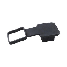 Trailer Hitch Cover, 5cm Trailer Hitch Pipe Plug Insert, Car Square Port Receiver Dustproof Rubber Cover