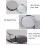 Portable Magnifier Foldable Round 20X Magnifying Glass with Metal Protective Case 4