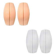 4pcs New silicone transparent shoulder strap invisible pressure relief non-slip underwear shoulder pad women's supplies