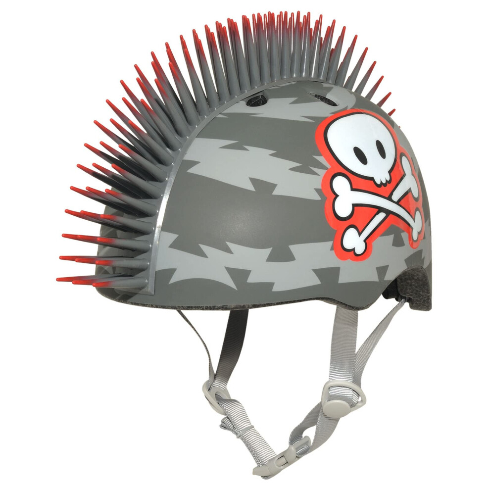 Raskullz Miniz: Lil Pirate Mohawk Helmet  Grey  Ages 18-24 Months-image-OPC-PFKJWXM-NEW