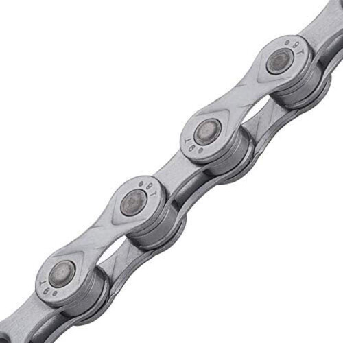 KMC E9 EPT -cykelkedja Silver 136L