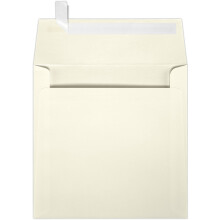 Luxpaper Square Invitation konvolutter Peel & Tryk p? 6 """" X 6 """" Naturlig linned 80lb. Tekst 50 Antal