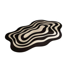 Abstraction Bath Mat Rugs Bathroom Floor Mat Bathroom Rugs Non Slip Rubber Carpet Quick Dry Washable Door mat for Sink Shower Toilet 40x60cm