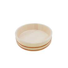 BambooMN 12"""" Hangiri Oke Sushi Rijstkoelkom/kuip 1 stuk - Medium