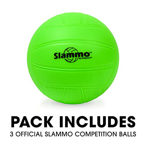 GoSports Slammo Μπάλα Ανταγωνισμού 3-Pack | Ιδανικό για Όλες τις Ρυθμίσεις Roundnet 2