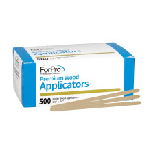 ForPro Premium tr?applikatorer Ikke-sterile h?rfjerning Voksapplikatorer Petite 4,5 L x 0,375 W 500-Count