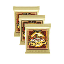 Ernie Ball Earthwood Light 80/20 Bronze Sets.011 - .052 (3er Pack)
