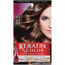 Schwarzkopf Keratin Color permanentn    farba na vlasy 6.0 Delicate Praline