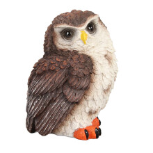 Owl Statue4" Owl Figurine Cute Delicate Resin Bird Sculpture for Home Decor, Office Decoration, Housewarming Gift, Decorate Desk , Bird Lover