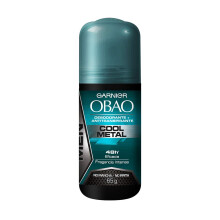 (Frpackning med 4) Garnier OBAO for Men 48 Hour Roll on Deodorant & Antiperspirant Cool Metal Scent 65 g vardera frn Garnier OBOA