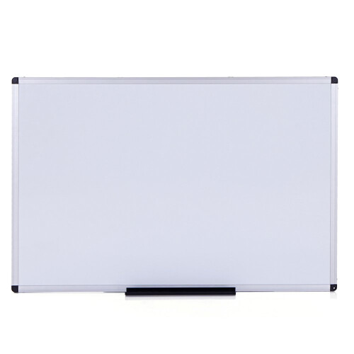 VIZ-PRO Quadro Magnético Branco, 24 X 18 Polegadas, Moldura de Alumínio Prata 2