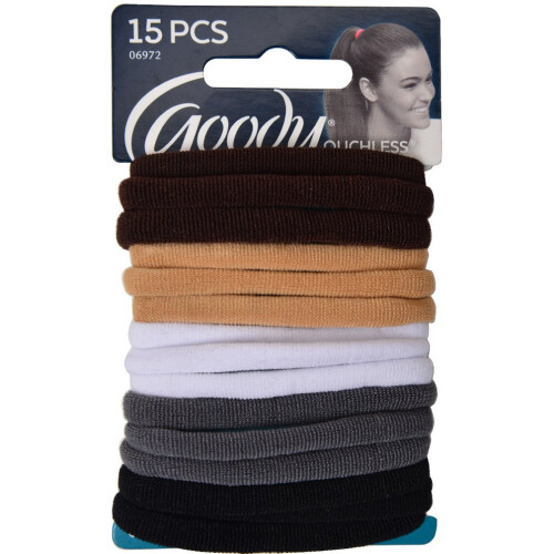 Goody Ouchless gumičky do vlasů - 15 ks