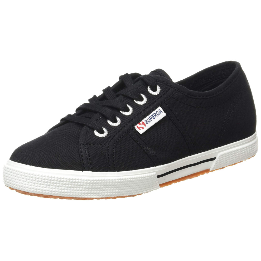 Superga Unisex Sneaker Trainers  Black Fwhite  7 US Women