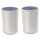 Coats & Clark Allzweckgarn, 400 Yards, Wei (eine Garnspule) (2er-Pack) 1