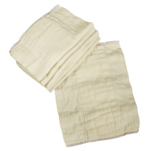 Pannolini in stoffa prepiegati non sbiancati di OsoCozy - 100% cotone, resistenti, morbidi, assorbenti, sostenibili ed economici - 9,5""""x13"""" per