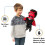 14"""" Duivel handhandschoenpop 3