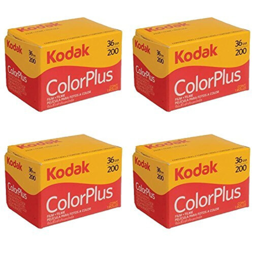 Kodak 4 ruller Kodak Colorplus 200 ASA 36 Eksponering