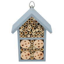 Wooden Insect House Hanging Insect Hotel Shelter for Butterflies Bees Garden Supplies