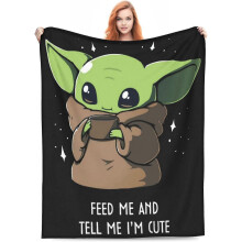 Cute Cartoon Throw Blanket Anime Throw Blanket Super Soft Flannel Blanket Lightweight Blanket for Kids and Adults