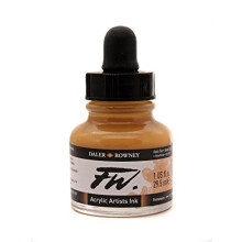 Daler Rowney FW Knstler-Acryltinte, 29,5-ml-Topf  Fleischtnung