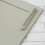 Nickel L Shaped Handle Rear Fix 160mm Silver Cabinet Pull Squared 6