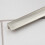 Nickel L Shaped Handle Rear Fix 160mm Silver Cabinet Pull Squared 9