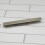 Nickel L Shaped Handle Rear Fix 160mm Silver Cabinet Pull Squared 3