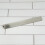 Nickel L Shaped Handle Rear Fix 160mm Silver Cabinet Pull Squared 7