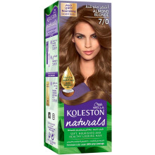 Wella Koleston Naturals Hair Color 7/0 (Almond Blonde) |Adds natural depth and dimension, enhancing hair's beauty.