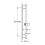 Grohe Grohe 22125KF0 Smartactive Black Shower Rail 900mm 2