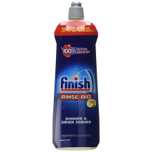 Finish Rinse Aid 100% Καλύτερο Στέγνωμα Πλυντηρίου Πιάτων, Λεμονιού, 800 ML