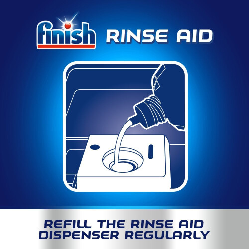 Finish Rinse Aid 100% Καλύτερο Στέγνωμα Πλυντηρίου Πιάτων, Λεμονιού, 800 ML 1