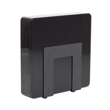 Hideit Mounts Uni -SW Vesa Mount - American Company - Sort stål Justerbar lille og bred enhedsvægmontering - Kabelboks Wall Mount Modem Wall Moun
