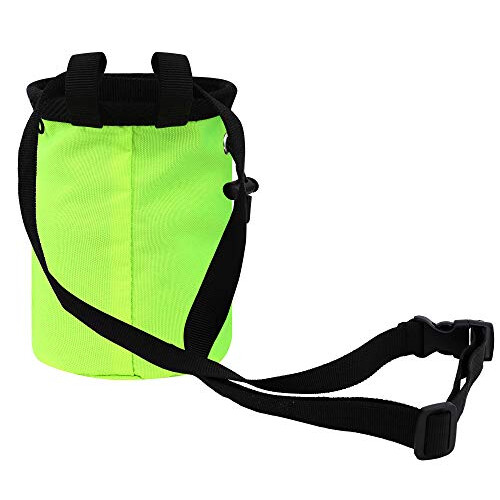 Bolsa de giz de design de escalada de rochas da AMC com cinto ajust   vel fluorescente 2