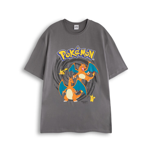 Pokémon (Medium) Pokemon Short Sleeve Long Leg Pyjama Set (Mens Multicoloured) 2