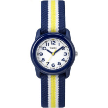 Reloj Infantil Timex TIME Machines 29mm Azul/Amarillo con Correa de Tela Elástica