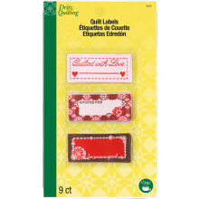 Dritz 3243 Label de costura bordado acolchoado com amor (9 acusa es)