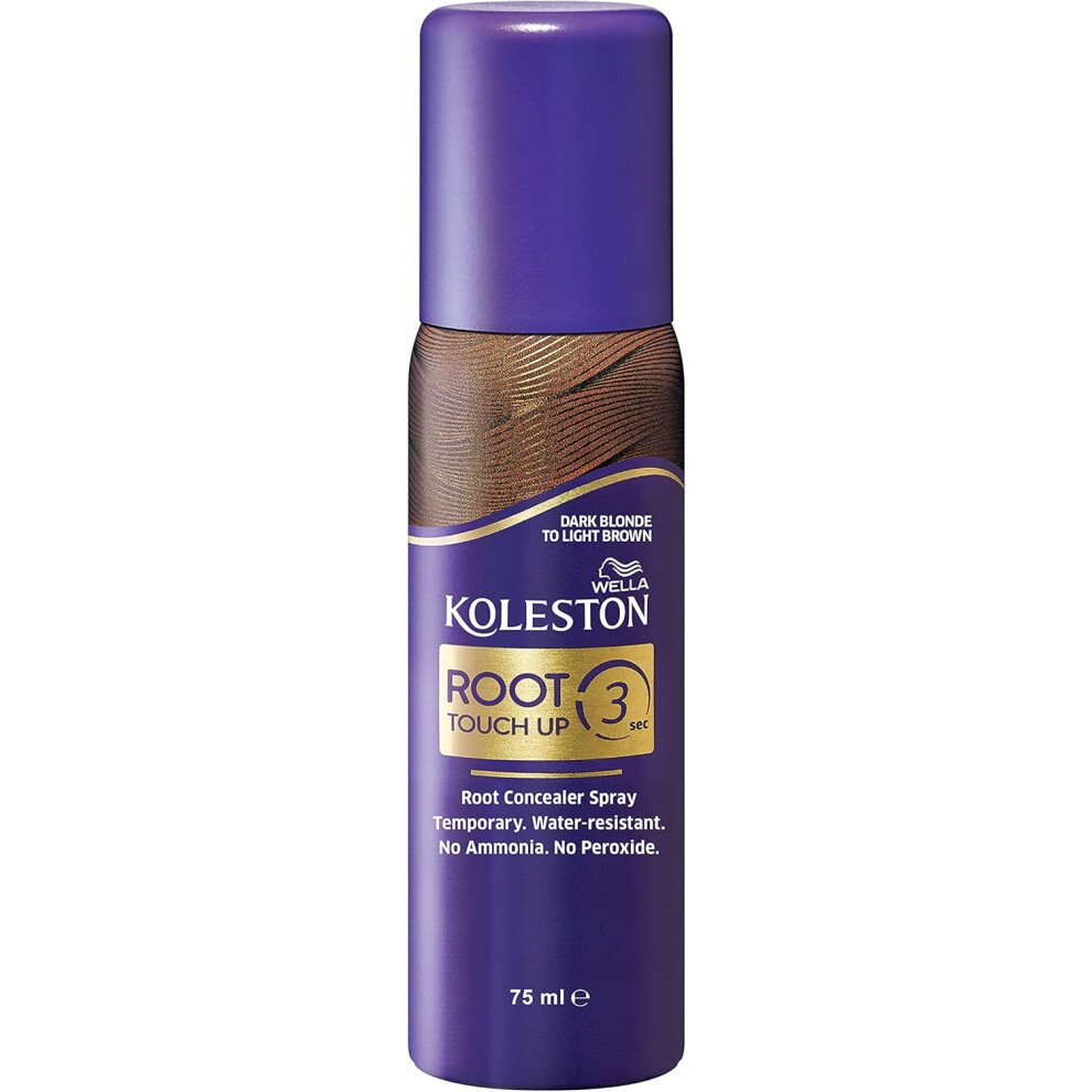 Dark/Light/Brown Wella Koleston Root Touch Up Spray ( Blonde) To ( Brown) | Instant Root Coverage For Blonde And Hair