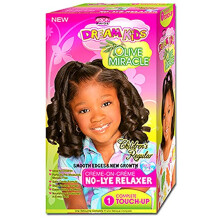 Alisador de retoque regular Olive Miracle de Dream Kids de African Pride