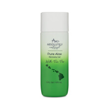 Absolutely Natural - 100% Pure Aloe Vera Cooling Gel - Lotion for Sunburn Relief & Rashes - Premium Sun Care with Vitamin E Eucalyptus - 6 oz