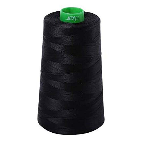 Aurifil Mako 40wt tr?d sort
