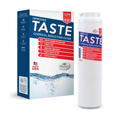 Clear Choice CLCH101 Refrigerator Water Filter Replacement Compatible