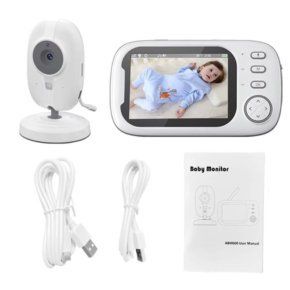: Acebazaar Cdycam 3.5 Inch Wireless Video Baby Monitor Night Vision Temperature