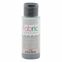 Stoffencreaties Stoffeninkt in diverse kleuren 2-ounce metallic sterlingzilver