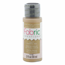 Stoffencreaties Stoffeninkt in diverse kleuren 2-ounce Metallic Puur goud