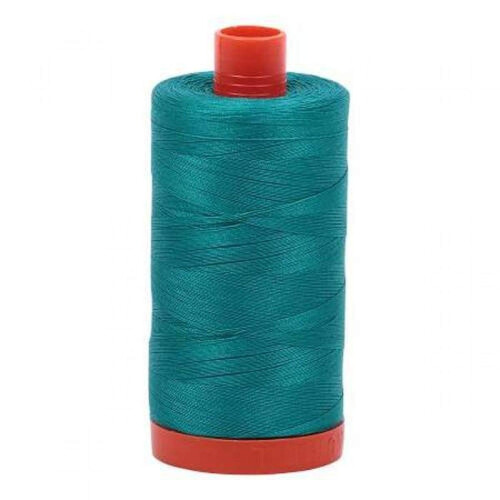 Aurifil Mako Bomuldstr?d Solid 50wt 1422yds Jade